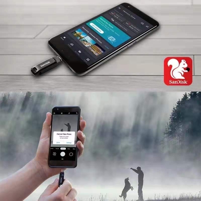 閃迪高速Type-c 64GU盤(pán) USB3.1雙接口OTG64G手機(jī)電腦兩用高速優(yōu)盤(pán)