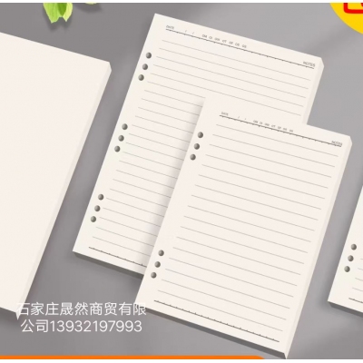 25開(kāi)活頁(yè)本芯6孔
