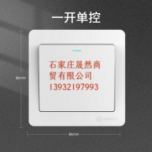 墻壁開關 單開  10個/裝